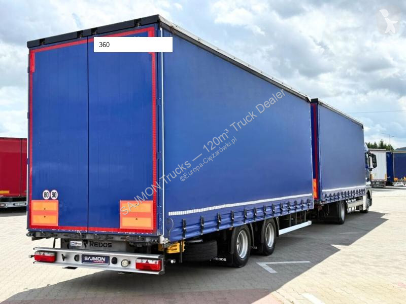 Camion remorque MAN TGX 18420 / PRZEJAZDOWY /...