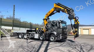 Lastbil MAN TGS 35.520 8X4 TG 3 EFFER 955-8s...
