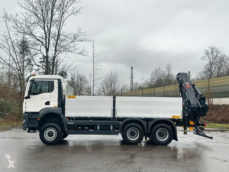 Kamion MAN TGS 33.440 6x6  Kran  HIAB X-HiPro...