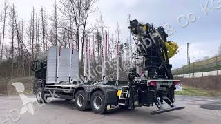 Lastbil MAN TGS 33.510 6X4 BL Euro6e LogLift 165Z