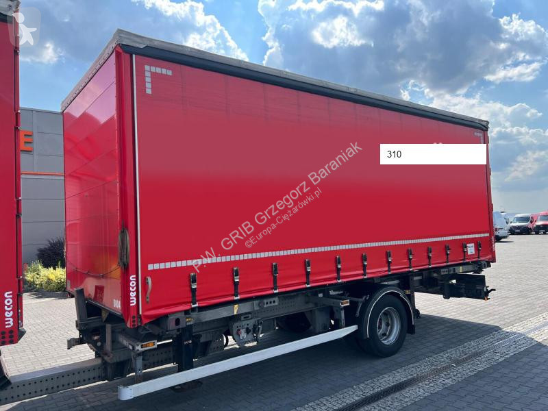 Lastbil med släp Mercedes ATEGO 1227 BDF...