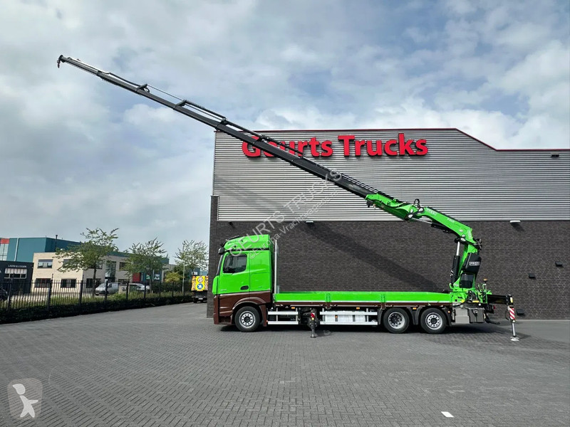 Camion Mercedes 2545 6X2 OPENLAADBAK MET FASSI...