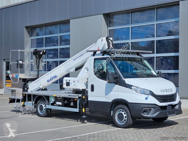 Camion Iveco 35S14 Teleskoparbeitsbühne 18m
