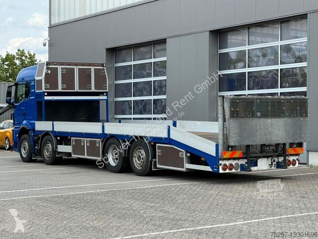 Camión MAN TGS 35.510 8x2 Maschinentransporter...