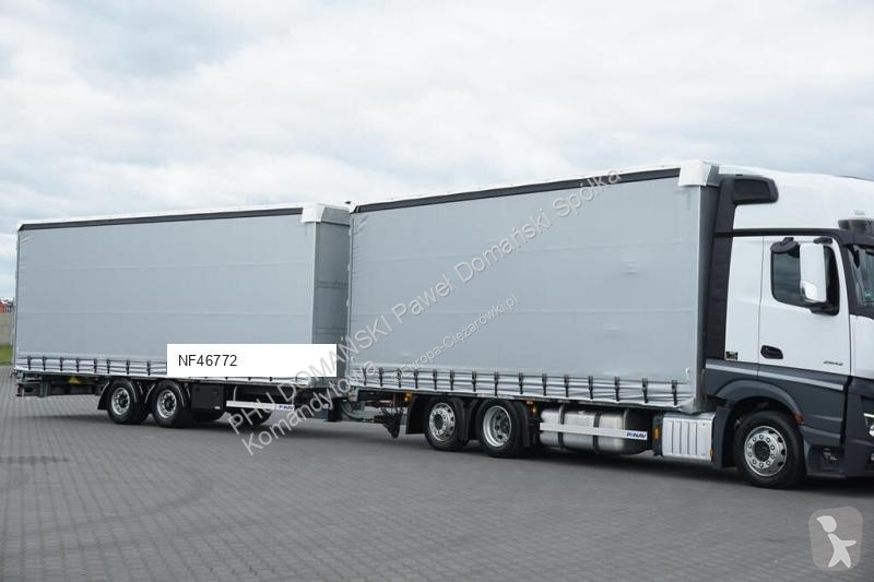 Kamion s návěsem Mercedes / TANDEM