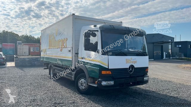 Kamion Mercedes 818 Getränke Getränkeaufbau