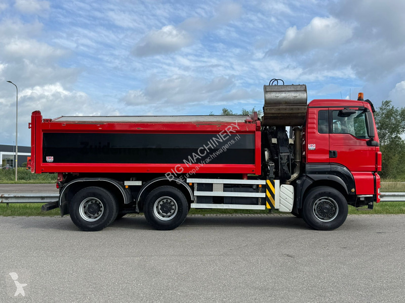 Kamion MAN 32.400 6x6 Kipper with Crane