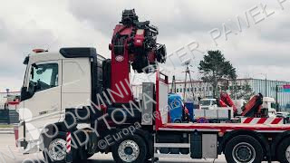 Kamion Volvo FH 550 8x2 HMF 8520 FLY JIB Winch...