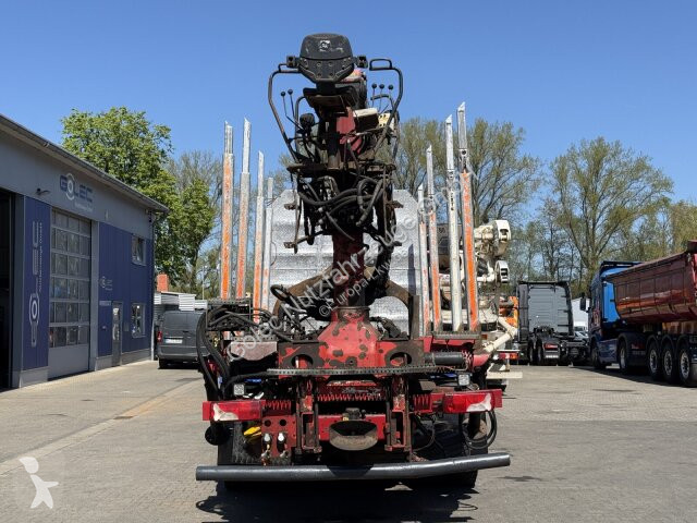 شاحنة Scania R560 6x4 Holztransport Kran...