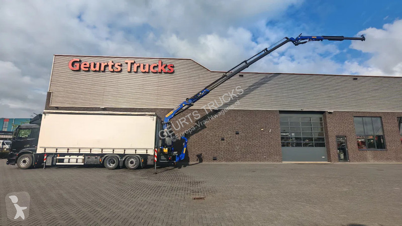 Kamion Mercedes 2536 6X2 SCHUIFZEIL MET...