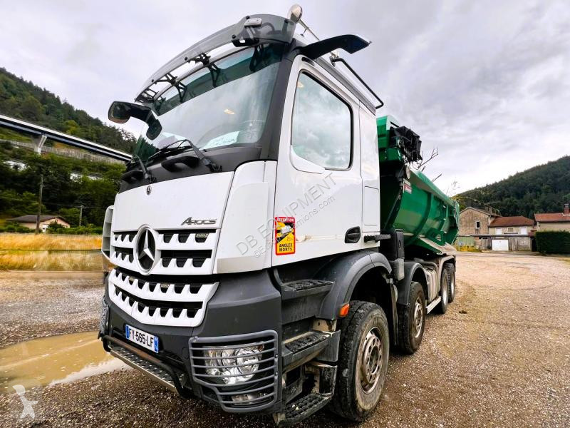Lastbil Mercedes CAMION BENNE 8x4 460cv 11L Euro6