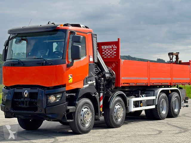 Lastbil Renault C 430 *KIPPER 6,80m* HIAB...