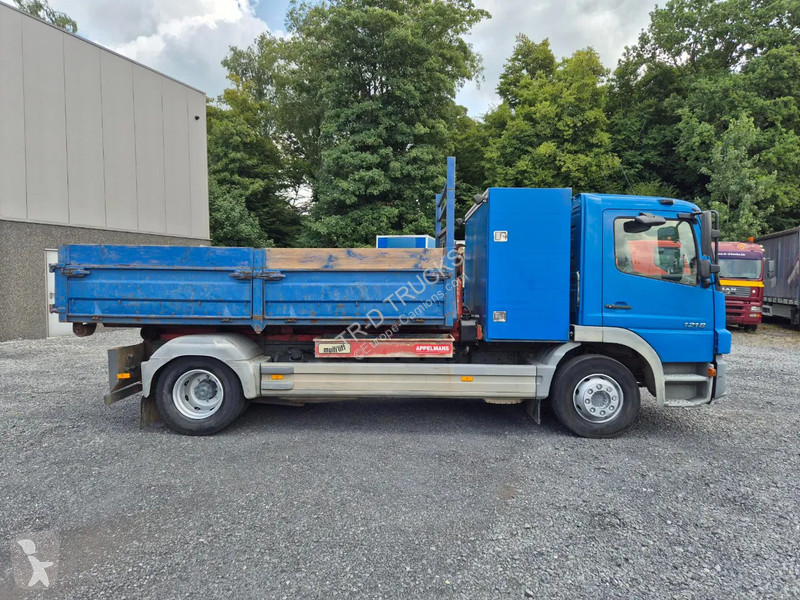 Camion Mercedes 1218 HOOK SYSTEM + CONTAINER...