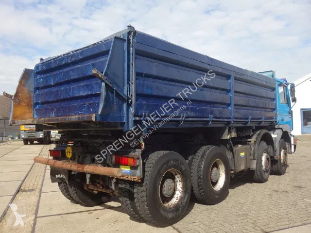 Kamion MAN 41-414 MEILR KIPPER 8X4,MANUAL POMP
