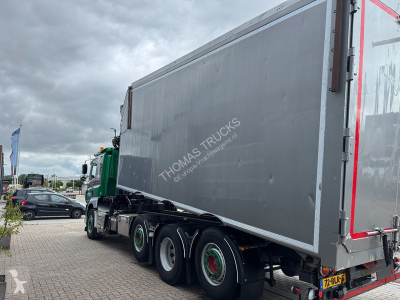 Kamion DAF 530 8x2 Palfinger Epsilon, Alu Kipper