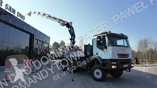 Kamion Iveco TRAKKER 450 6x6 PM41S FLY JIB...