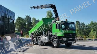 Camion Mercedes ACTROS 3346 6x6 HIAB 244EP-4...