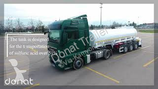 Camião  Stainless Steel Tanker - Sulfuric Acid