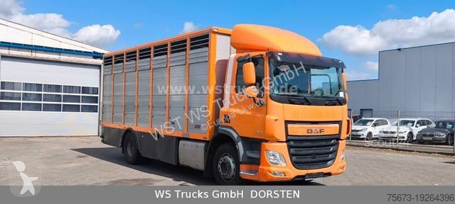 Camion DAF CF 400 Menke Einstock Viehtransporter