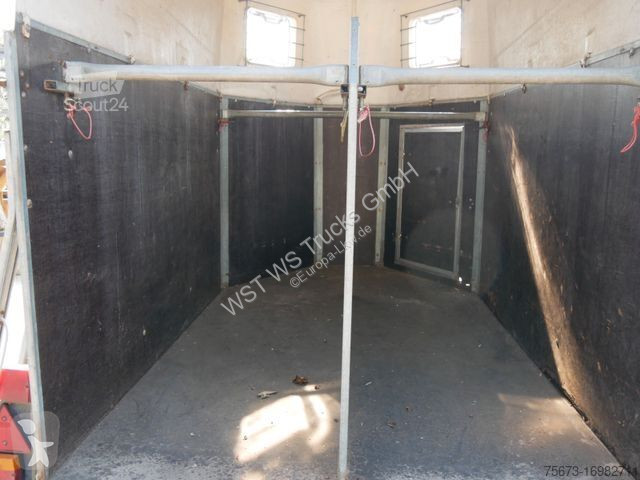 Lastbil  Holz Poly  2 Pferde