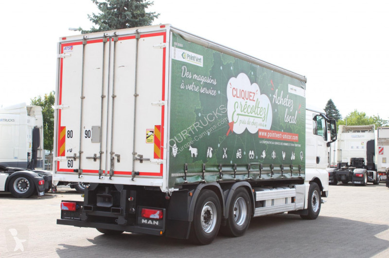 Camion MAN TGX Plane Stapleraufnahme Lenkachse AHK