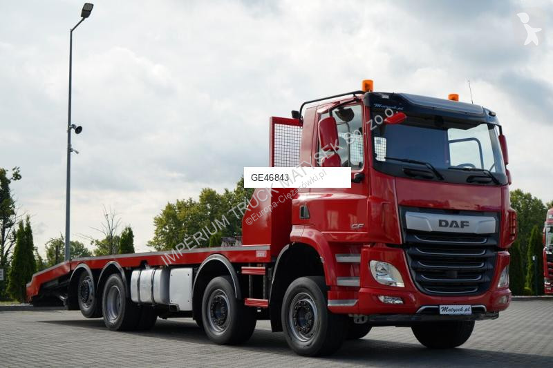 Camion DAF CF 480 / 8x2 / LAWETA / PLATFORMA /...