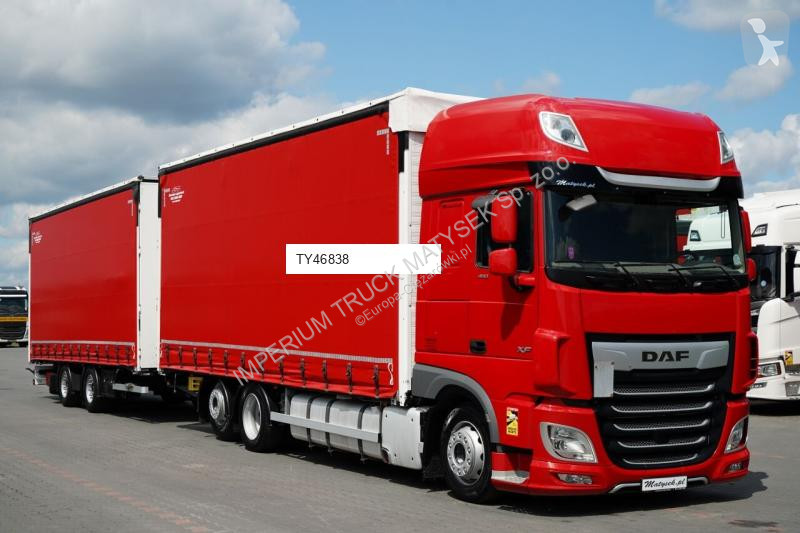 Camion remorque DAF XF 480 / ZESTAW TANDEM 120...