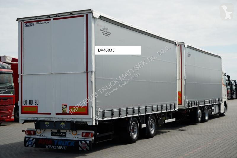 Camion remorque Scania R 450 / ZESTAW TANDEM...