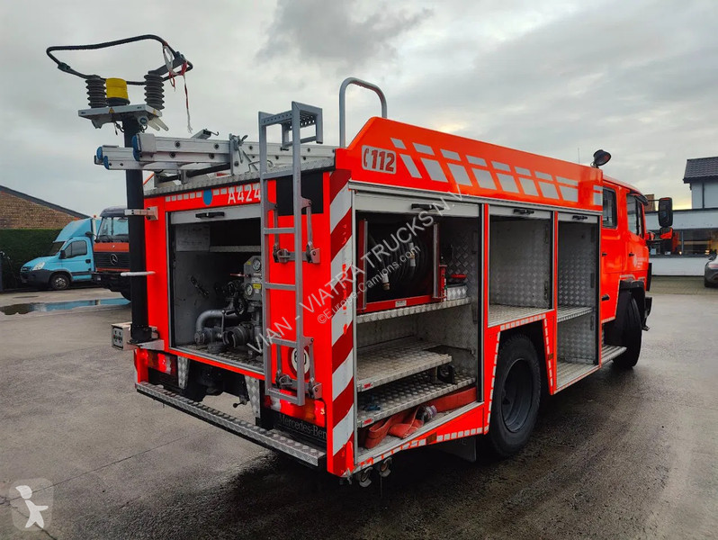 Camión Mercedes 1124 F 4x2 Feuerwehr -...