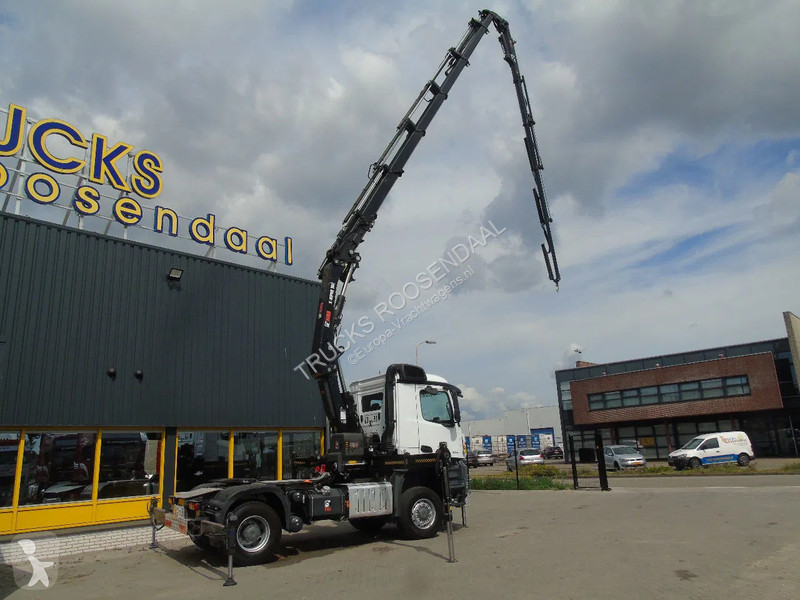 Camion Mercedes 2051 + 4X4 + HIAB 302 E6 / JIB...