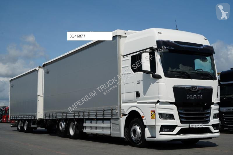 Camion remorque MAN TGX 26.470 / ZESTAW TANDEM...