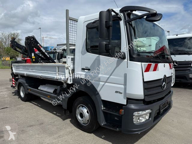 Camión Mercedes ATEGO 816 Kipper 2-Seiten*KRAN...