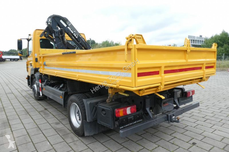 Camion Mercedes Atego 1224 K 2-Achs Kipper Kran...