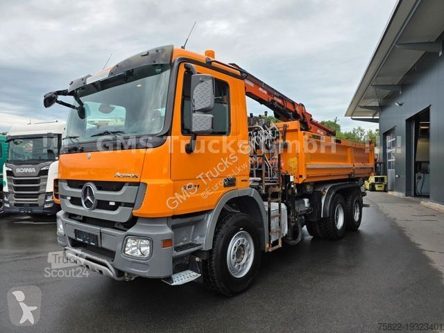 Kamion Mercedes 2641 / 6X4 / Meiller BORDMATIK...