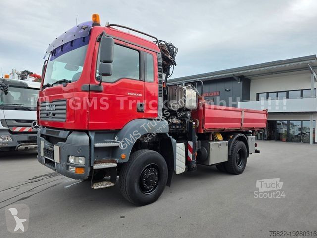 Camion MAN TGA 18.430 / 4X4 ALLRAD / Atlas 190...