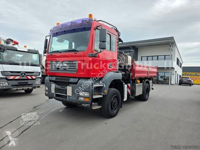 Camion MAN TGA 18.430 / 4X4 ALLRAD / Atlas 190...