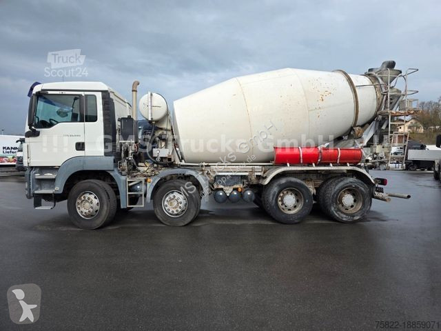 Lastbil MAN TGS 35.440 /8X4 / Wechsel 9qm Mixer...