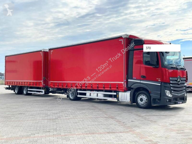 Kamion s návěsem Mercedes ACTROS / ZESTAW...