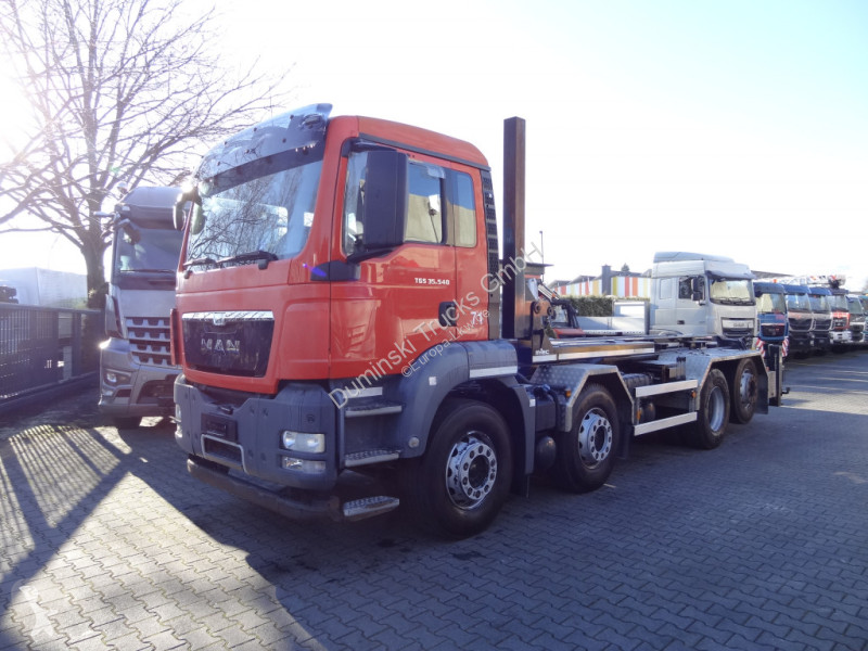 Lastbil MAN TGS 35.440 8X2 Haken/ Silosteller...