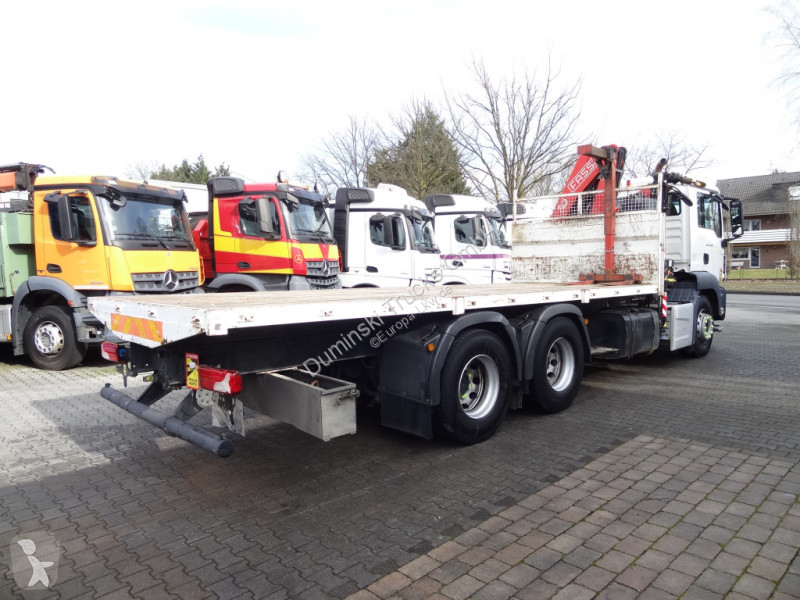 Lastbil MAN TGS 6X4 BB mit Kran Fassi F175
