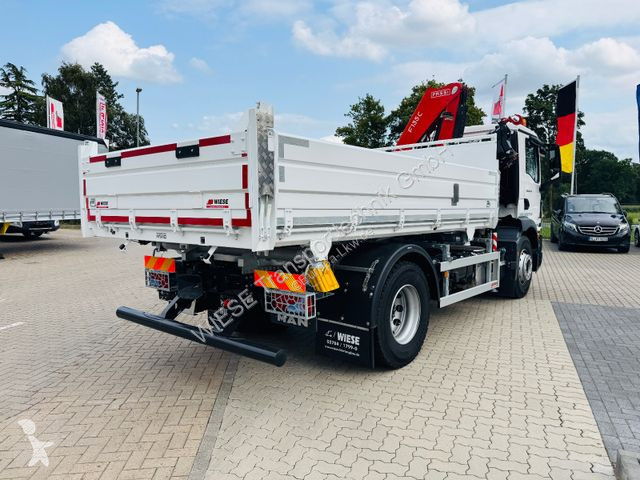 Lastbil MAN 4x2 mit Fassi Ladekran Sofort...