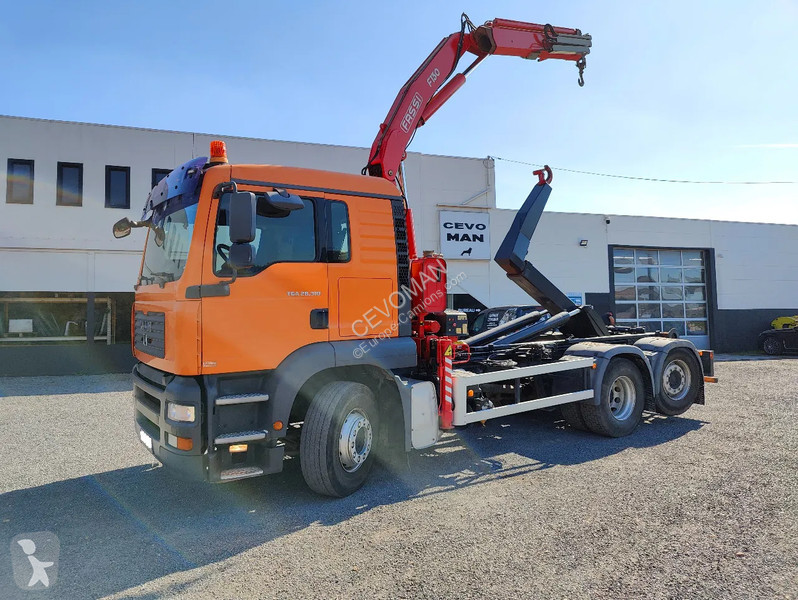 Kamion MAN 28.310 Container / Fassi F130