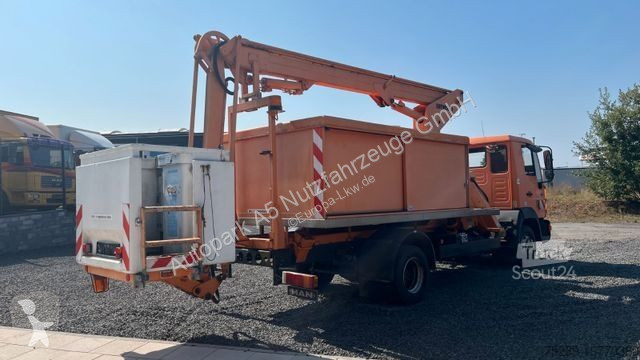 Camion MAN Steiger Hubarbeitsbühne Ruthmann