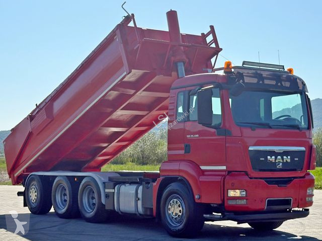 Kamion MAN 35.480 * KIPPER 6,30 m * 8x4