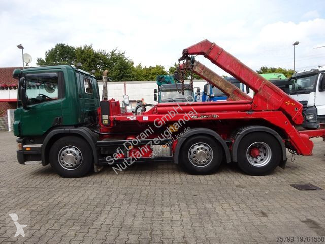 Camion Scania P310 Absetzkipper MEILLER mit...