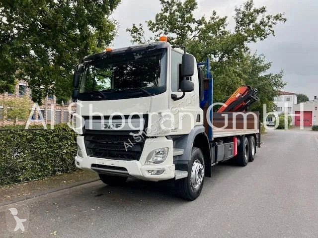 Camion DAF CF 370 /6x4/Palfinger PK 2 Mit...