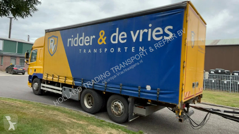 Camion DAF CF 85.410 Schuifzijlen wagen 6x2 Daf