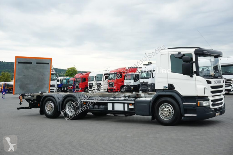 Camion Scania P 410  ACC E 6 BDF + WINDA  7.15...
