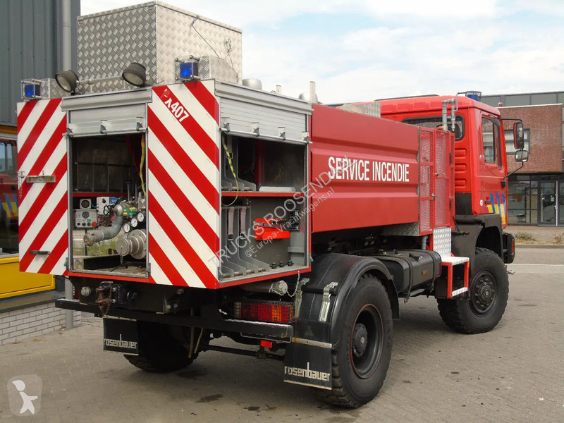 Camion MAN F16 .240 + 4x4 + PUMPS COMPTE +...