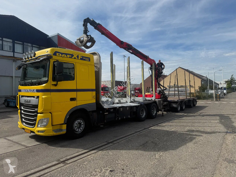 Camion DAF 510 6X4 EURO 6 PALFINGER Q150Z +...